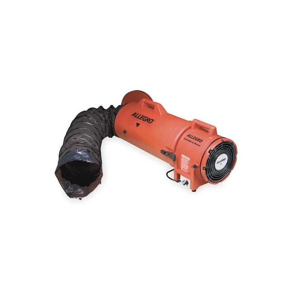 Allegro Industries Conf. Sp Fan,Axial Expl Proof,15 ft.Duct 9538-15