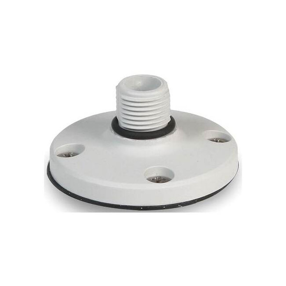Threaded Footing, Not Applicable, Gray, 1/2 in Dia., 1 5/16 in Height