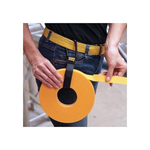 Rip-Tie Back-to-Back Strap, No Adhesive, 6 in, 1 in W, Orange, 2 PK J-B6-C02-O