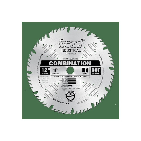 Freud CircularSawBlade,Carbide,Dia:12" LU84M012
