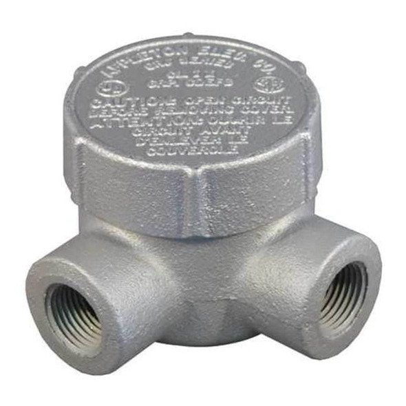 Appleton Electric Conduit Outlet Body,Iron,L GRJL75