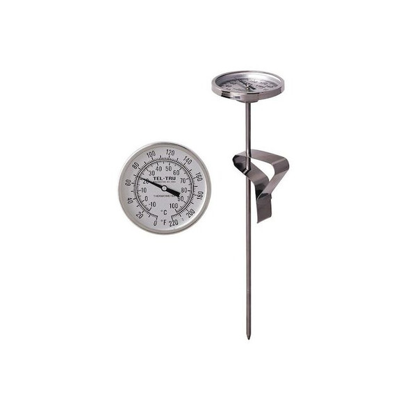Tel-Tru Bimetal Thermom,2 In Dial,-40 to 70C LT225R-8/23100884