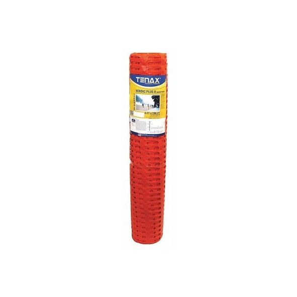 Tenax Nordic, Snow Fence, 4ft. x 100 ft. Orange 90853704