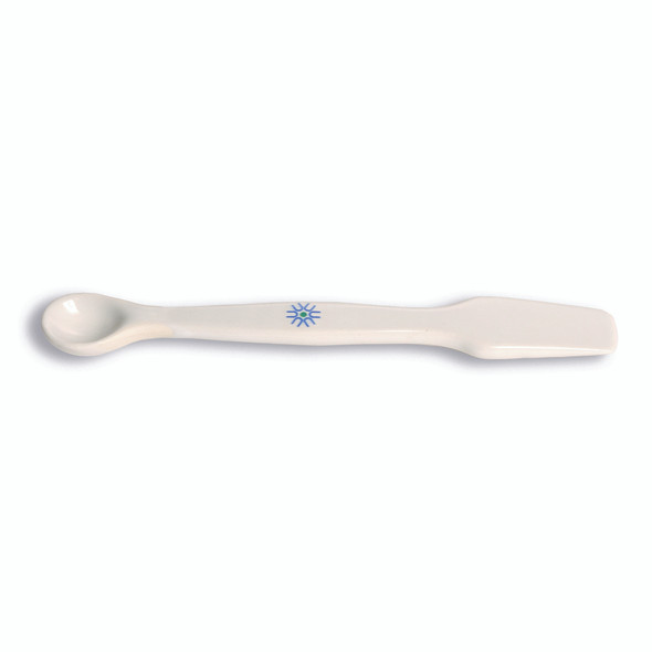 United Scientific Spatula With Spoon,Porcelain,165Mm JSS005