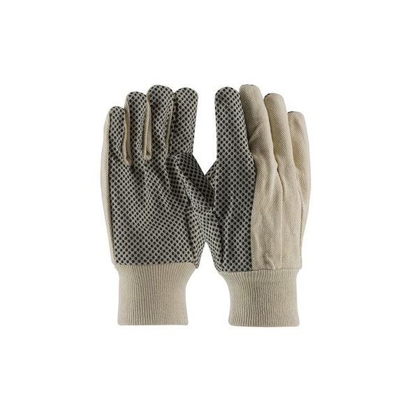 Pip Canvas Dotted Palm Glove,8 Oz,PK12 91-908PD