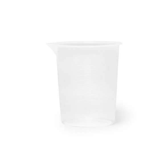 United Scientific Beakers,Griffin Style,Polypropyle,PK 4, 600 mL / 4 PK BP0600