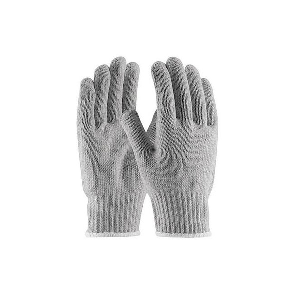 Seamless Knits for General Duty,L,PK12, Polyester/Stainless Steel, L, 12 PK