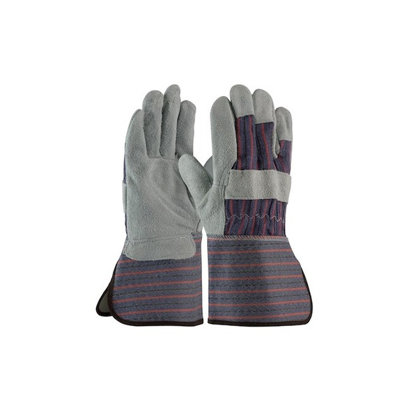 Pip B/C Grade Split Cowhide,Blue,PK12 84-7632/XL