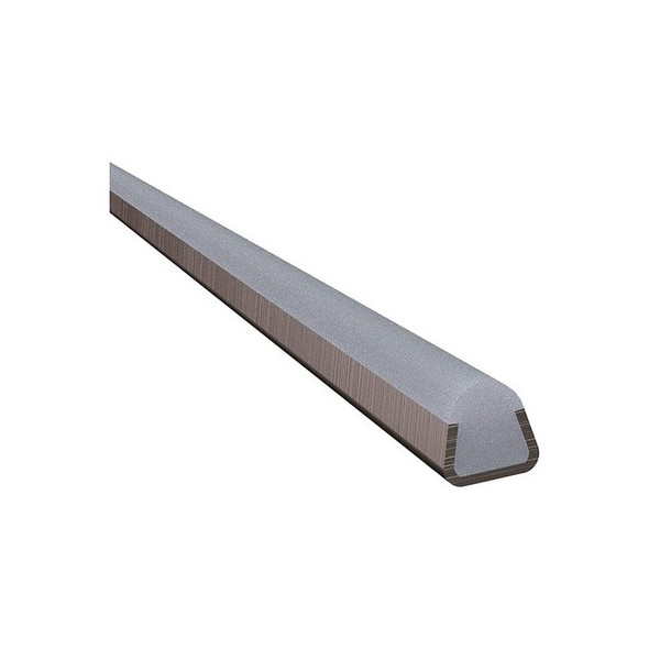 Mason Plastics Conveyor Guide, Wht, SS, 10 ft L, Round MPSSRS10