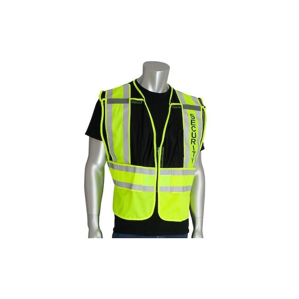 Pip Public Safety Vests,Ansi 207 302-PSV-BLK-M/XL