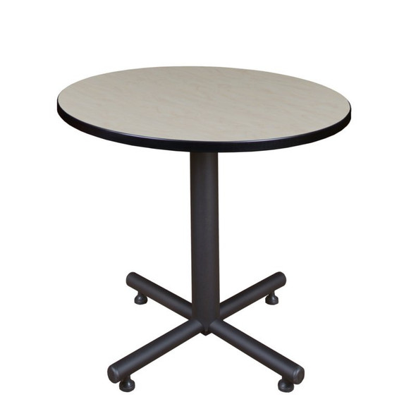 Kobe Kobe Square & Round Tables, Wood, Metal Top, Maple TKB30RNDPL