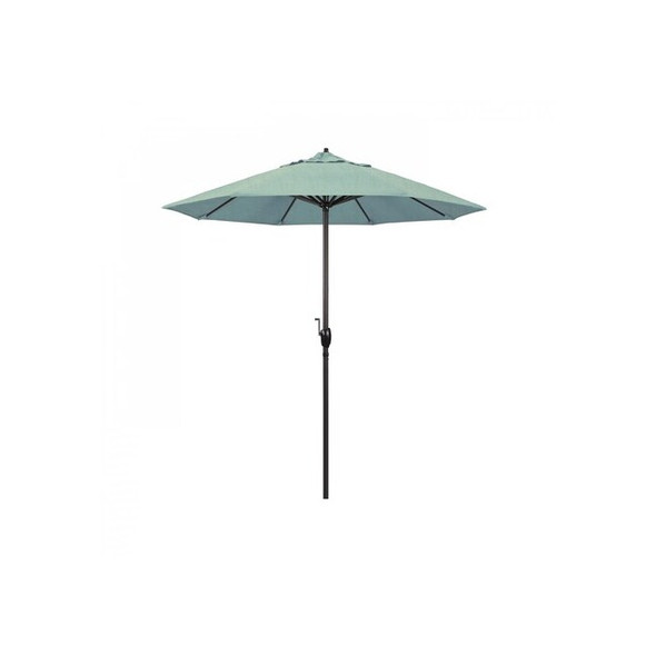 Patio Umbrella, Octagon, 97.88" H, Sunbrella Fabric, Spa