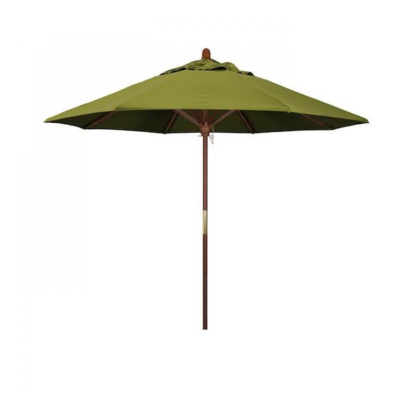 Patio Umbrella, Octagon, 97.5" H, Olefin Fabric, Kiwi