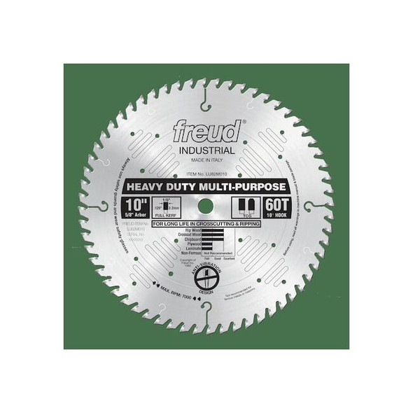 Freud CircularSawBlade,Carbide,Dia:10" LU82M010