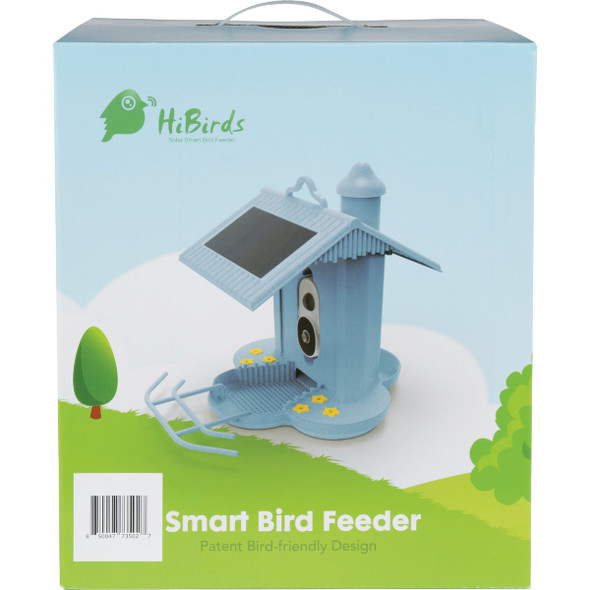 HiBirds Solar Smart Bird Feeder with 1080P HD Camera PP060021 741383