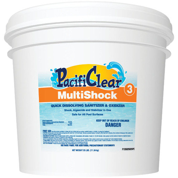PacifiClear 25 Lb. MultiShock Granule F135025025PC