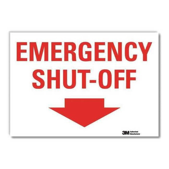 Lyle Safety Decal,Reflctv Vinyl,10inHx14inW, U7-1141-RD_14X10 U7-1141-RD_14X10
