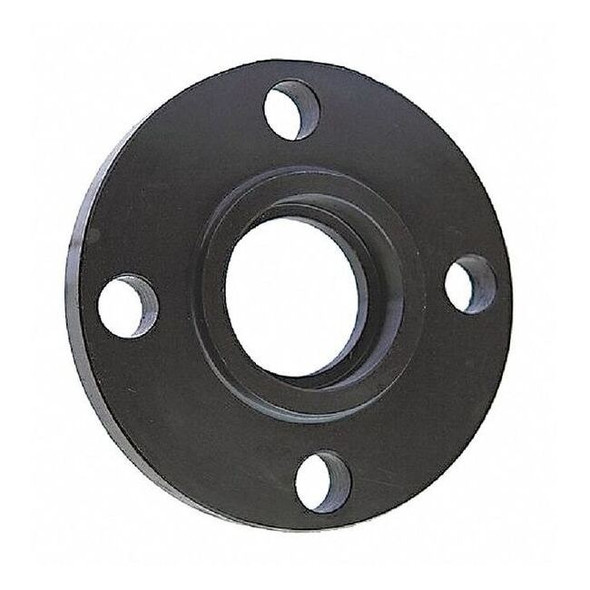 Flange Socket Weld Flange, 5" Pipe, Welded, Black Steel, Class 150