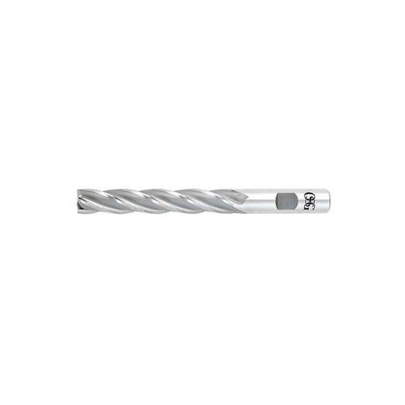Osg HSS End Mill, 1-1/4in.dia., 6in.Cut L 5586500