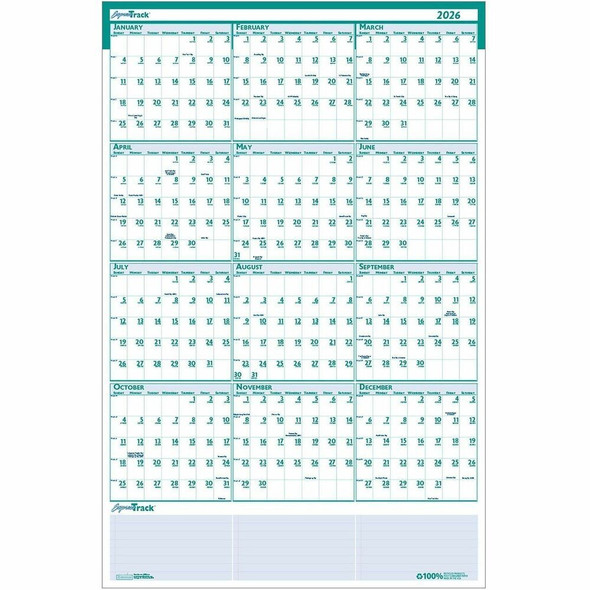 House of Doolittle Express Track Calendar 392