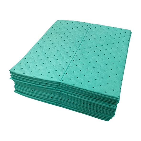 FyterTech Spilfyter™ 2-Ply Sorbent Pads, Heavy Weight, 32" x 18", Gray, 100/Pkg