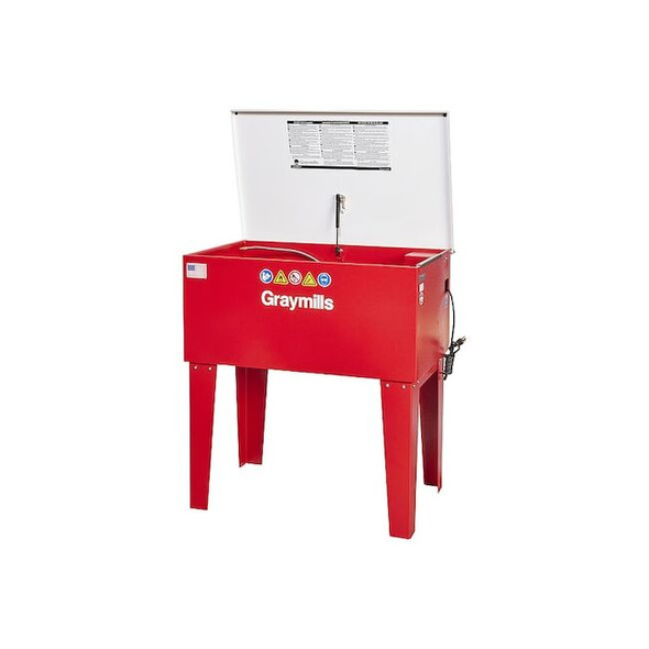 Graymills Parts Washer,Tank Steel,15 gal,36" W PL364-A