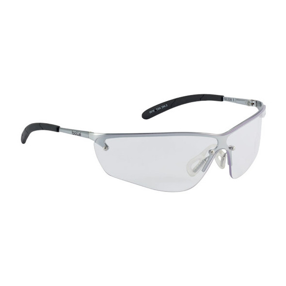 Bolle Safety Silium Safety Glasses, Clear Lens, 1/Each