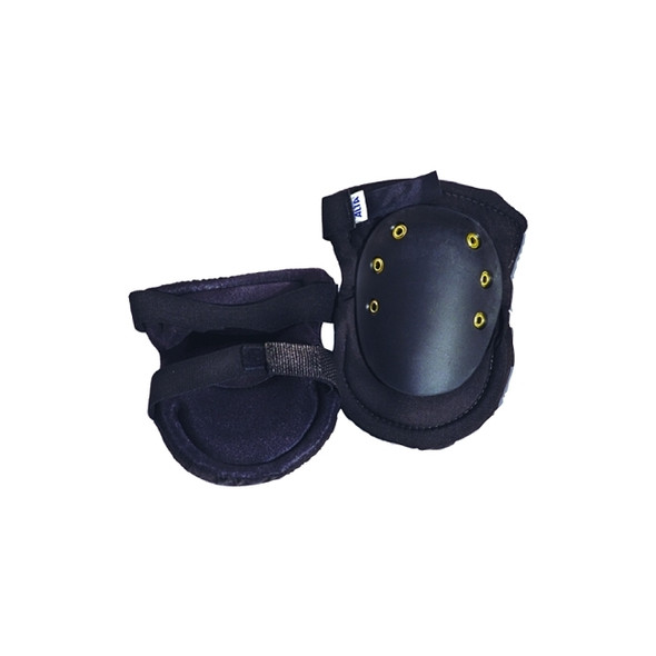 Superflex Knee Caps, Hook and Loop, Black; Gray