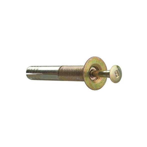 DFS Nail Drive Anchor, 5/8" Dia., 6" L, Steel Zinc Plated, 2 PK