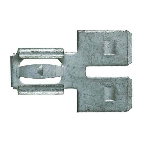 Panduit Male/Female Disconnect Adaptr,Bare,PK100 D-250A-C