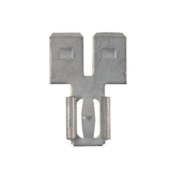 Panduit Male-Female Disconnect Adaptr,Bare,PK100 D-250A-C
