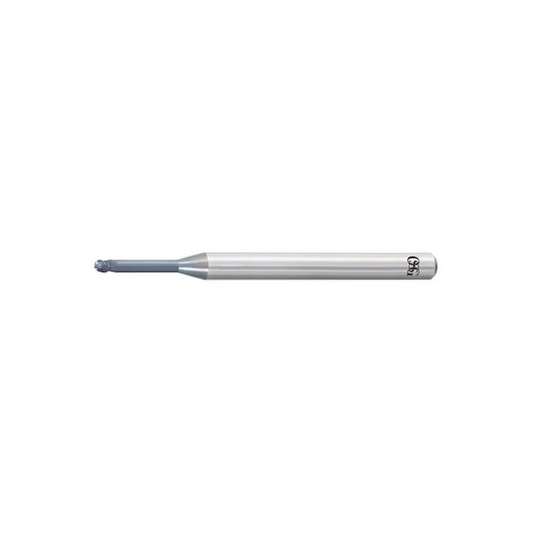 Osg Carbide End Mill,0.60mm dia,0.45mm Cut L 3194903