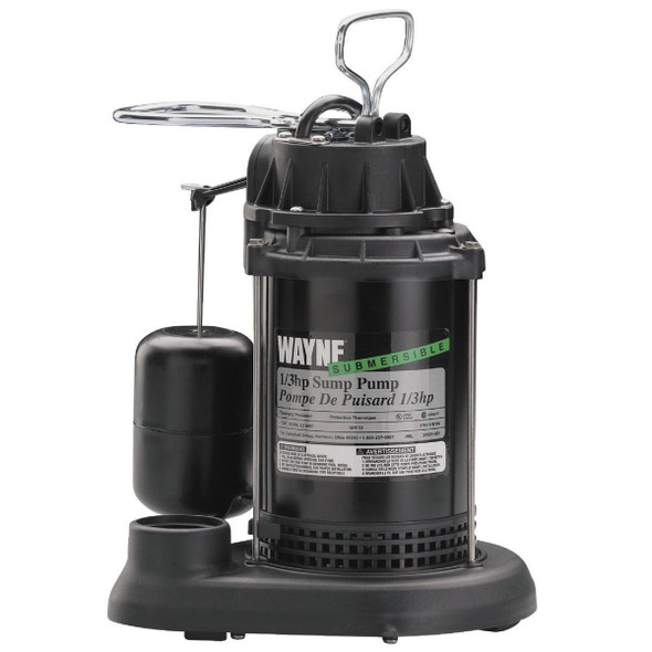 SPF33-57610 Wayne SPF Series 1/3 HP 115V Submersible Sump Pump