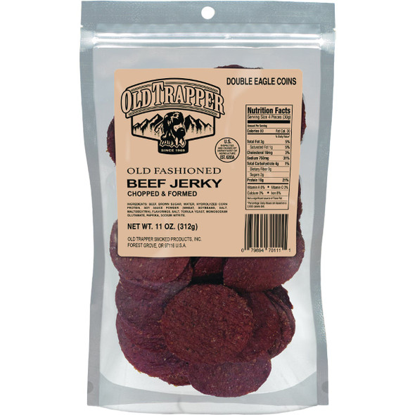Old Trapper 11 Oz. Old Fashioned Beef Jerky 70111T Pack of 8