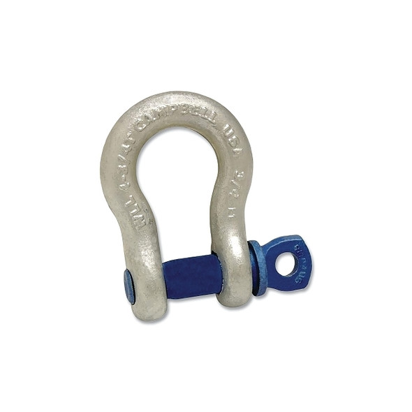 419 Series Anchor Shackles, 7/16 in Bail Size, 1.5 Tons, Screw Pin Shackle