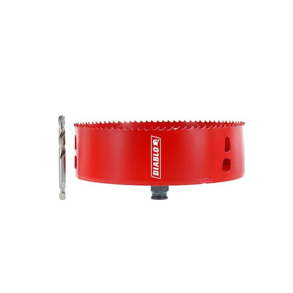 Diablo Hole Saw,Diameter:6 3/8",Bi-Metal DHS6375RL