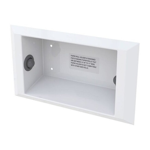 Bestcare 15-9/16"L Paper Towel Dispenser, SS White WH1846B