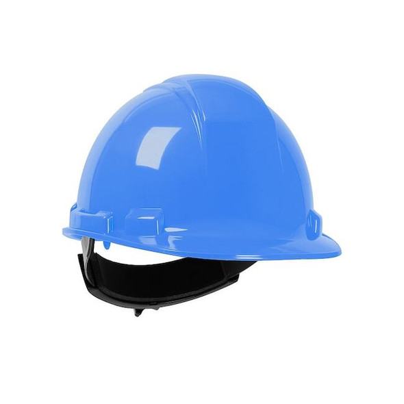 Hard Hat, Dynamic, HDPE, 4 Point Ratchet, Type 1, Class E, Sky Blue