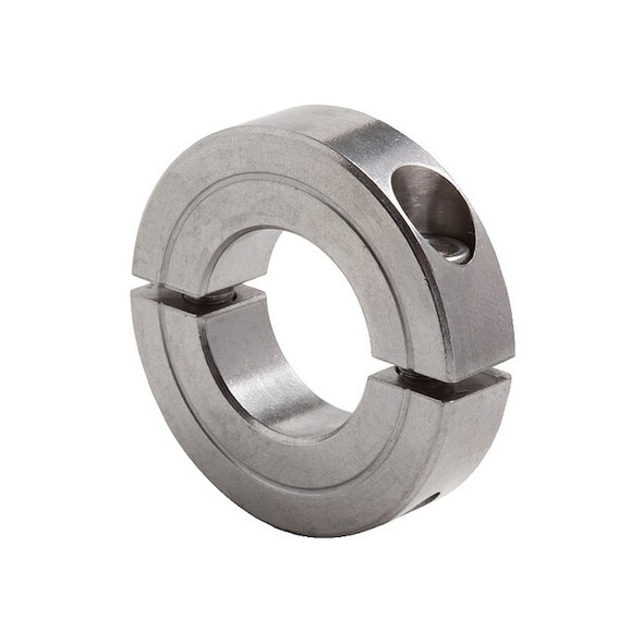 H2C-075-S Two-Piece Clamping Collar Recessed Screw