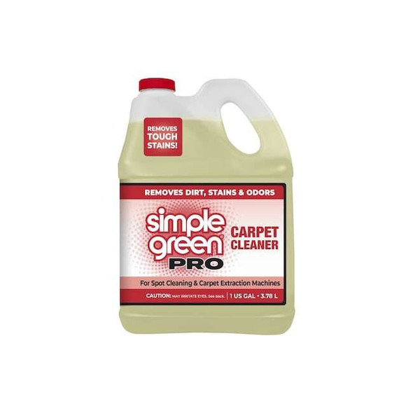 Simple Green Carpet Cleaner,1 gal,Jug,Unscented 0510100406128