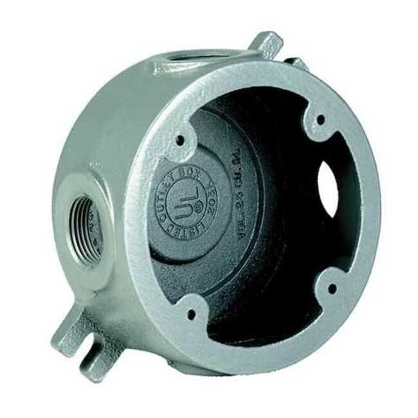 Hubbell Killark Conduit Outlet Body,Aluminum,Trd Sz 1in VLJX-3WW