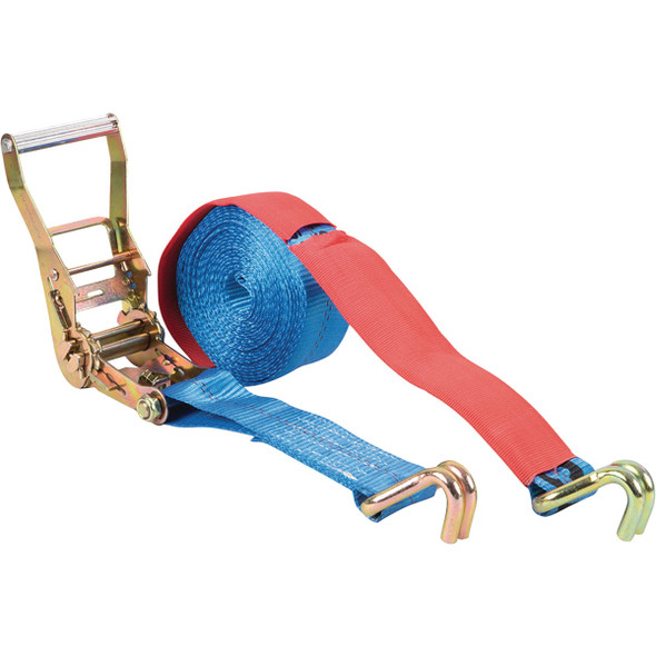 Erickson 2 In. x 22 Ft. 10,000 Lb. Ratchet Tie-Down with Double J-Hooks 78632