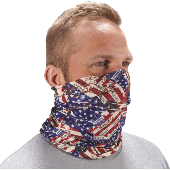 Ergodyne 6485 Stars and Stripes Multi-Band - 1 Each