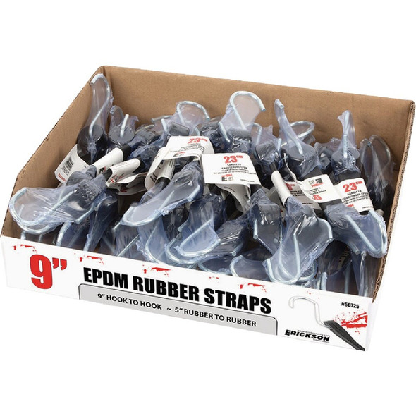 Erickson 9 In. EPDM Rubber Tarp Strap 56725 581154