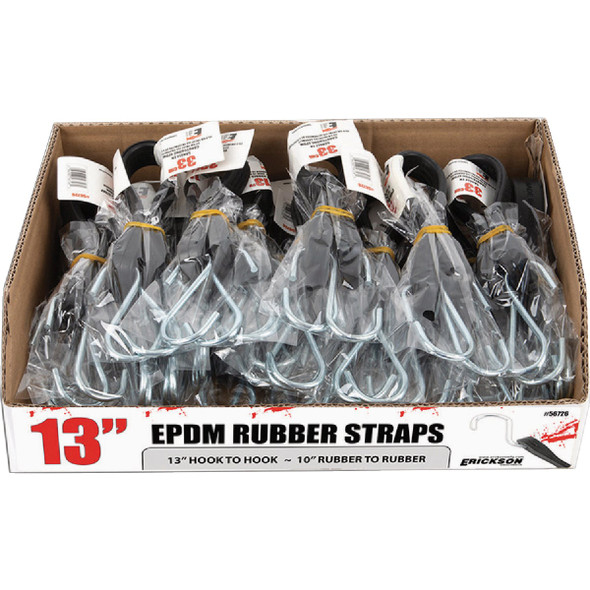 Erickson 13 In. EPDM Rubber Tarp Strap 56726 582884