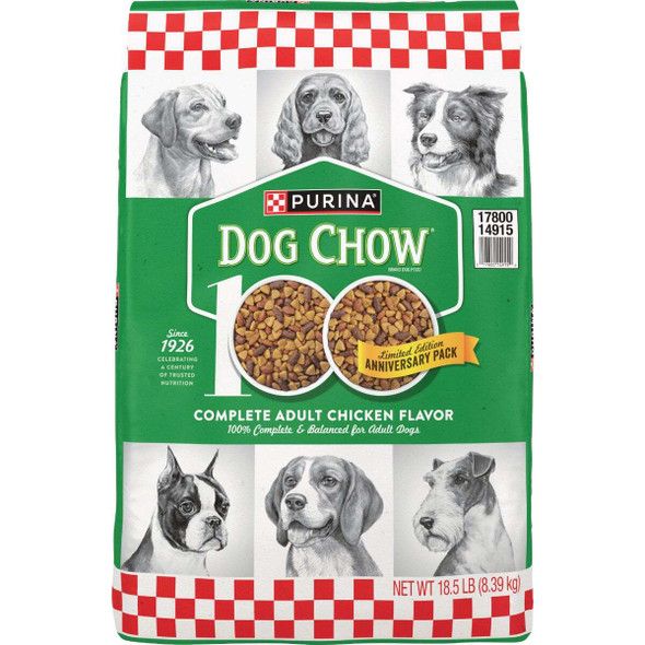 Purina Dog Chow 18.5 Lb. Chicken Flavor Complete Adult Dry Dog Food 115187