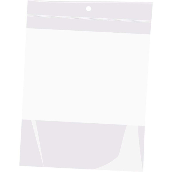 Centurion 6 In. x 8 In. 2 Mil Non-Branded Reclosable Bag with Hole (100-Pack)