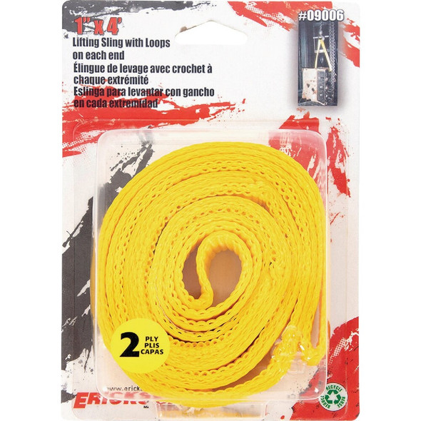 Erickson 1 In. x 4 Ft. Synthetic Nylon Lift Sling with Eye Ends 09006 527140