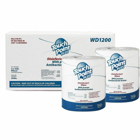 Touch Point&reg; PLUS Disinfectant Wipe WD1200