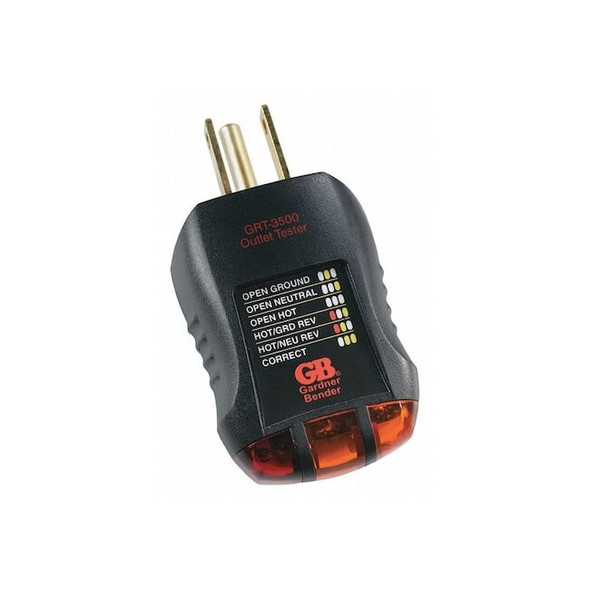Gardner Bender Outlet Tester/Circuit Analyzer, 120V AC GRT-3500